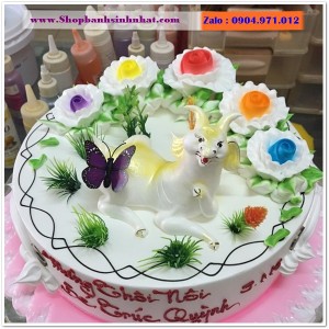 Bánh Sinh Nhật Con Dê - YK07